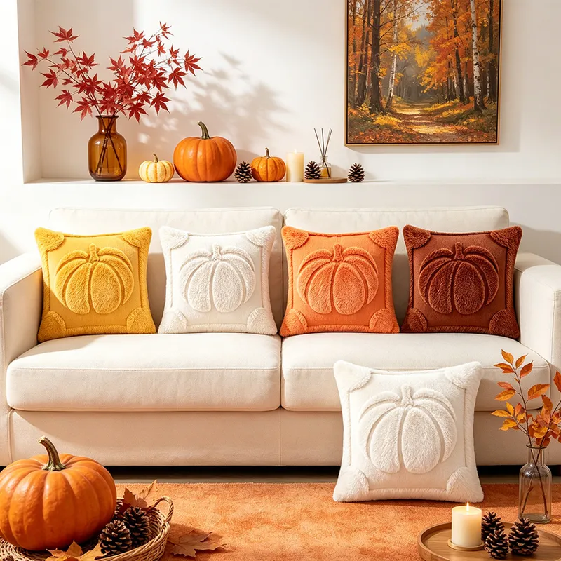 Чехол для подушки в форме тыкв – обзор и цена Home Textiles Manufacturer