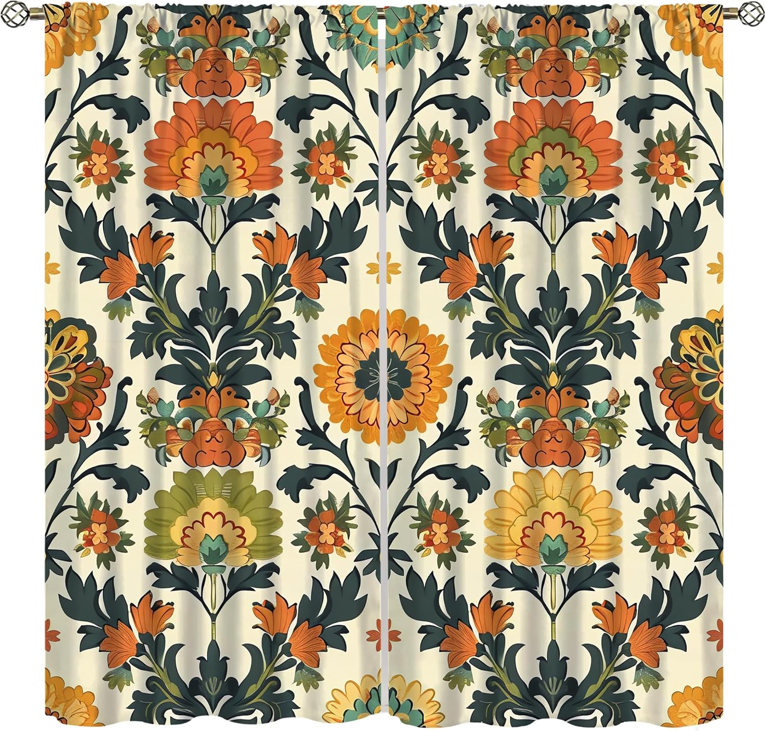 Роскошные шторы с цветочным пр – обзор и цена Home Textiles Luxury Curtains