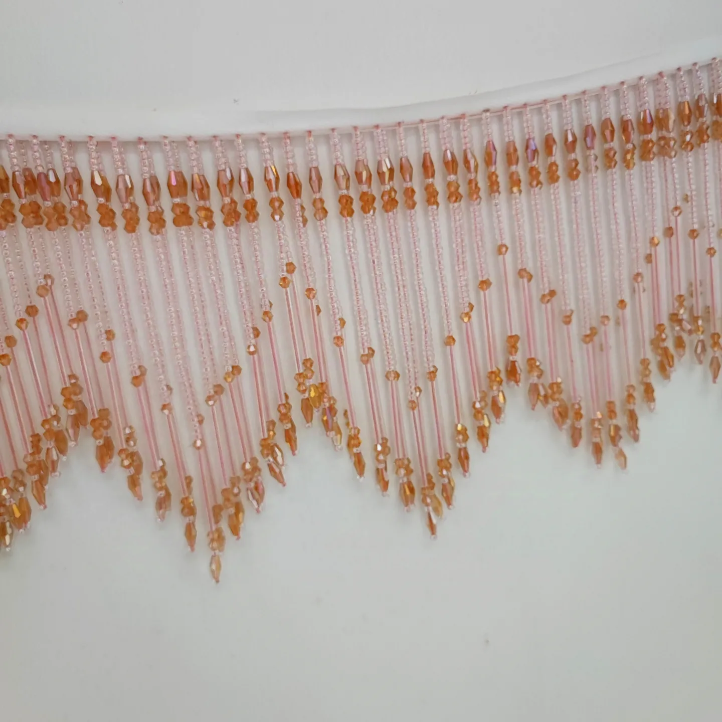 Бахрома ручной работы из бисер – обзор и цена Home Textiles Luxury Curtains