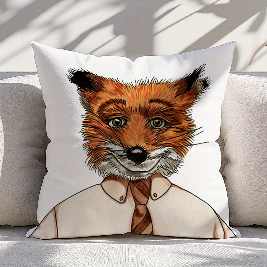 1 шт. наволочка «Мистер Фокс»  – обзор и цена Pillow Insert 18X18
