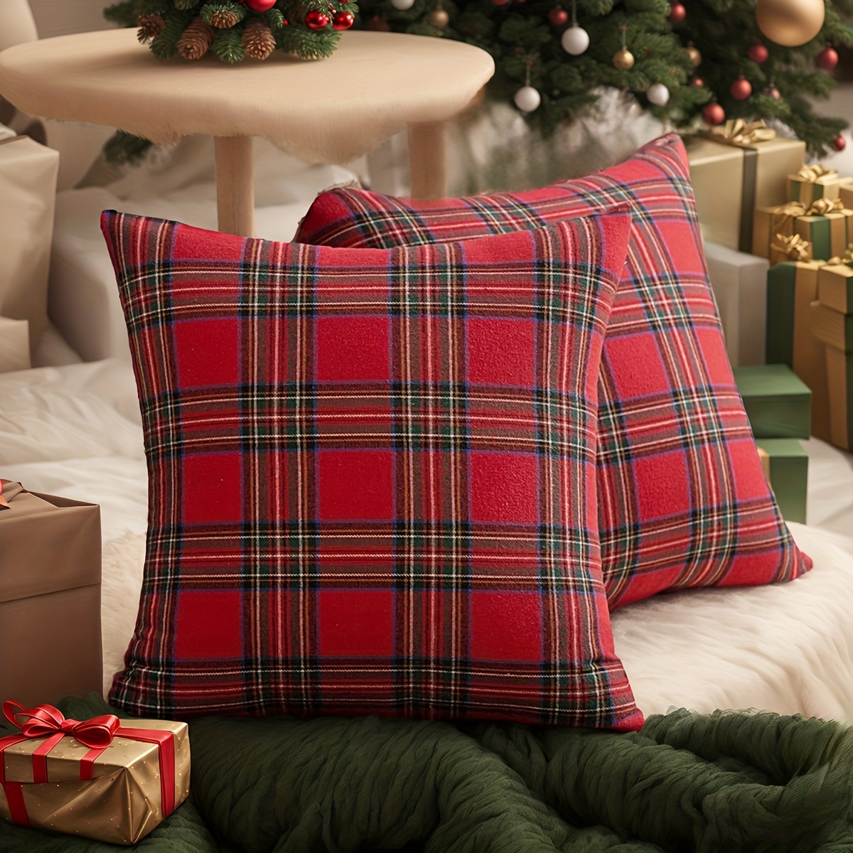 2 шт. рождественские клетчатые – обзор и цена Pillow Insert 18X18
